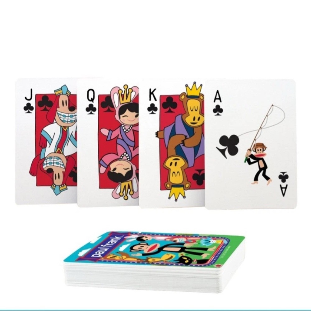 NEW Paul Frank Playing Cards Aquarius Kids Games Gift Julius Monkey Toys Sealed - Picture 5 of 5